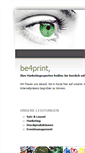 Mobile Screenshot of be4print.net